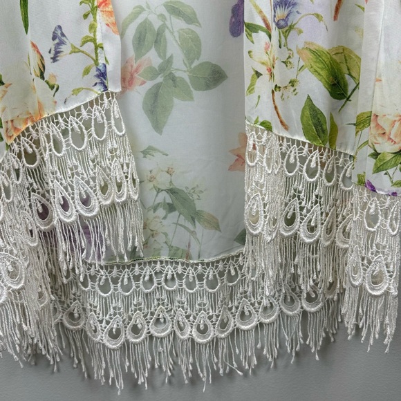 Show Me Your MuMu Metzler Kimono Flower Press Size Small - Picture 4 of 11